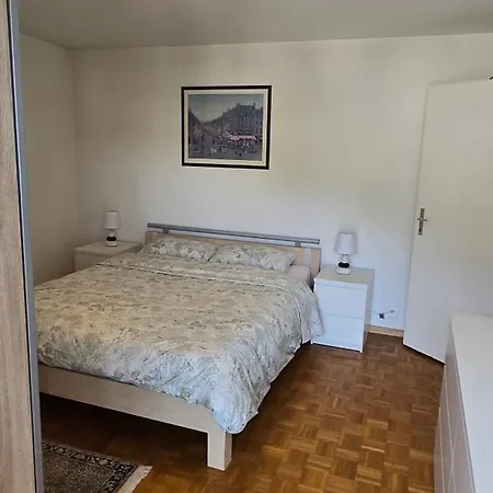 Centre, Vue Panoramique Sur Le Et Les Montagnes Montreux